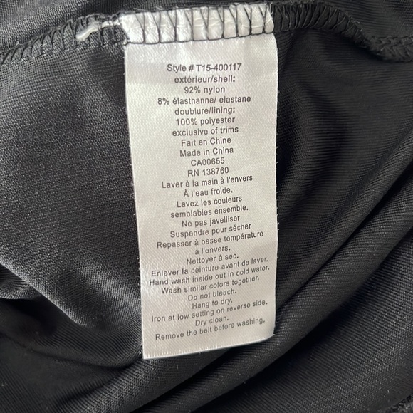 Stork & Babe Black Lace Maternity Dress - Picture 5 of 5